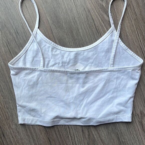 SHEIN THREE CHERUBS CROPPED CAMI TANK TOP ANGEL BRALETTE SIZE XS - Picture 5 of 7